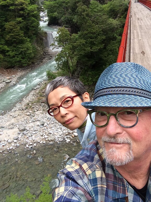 Mr. Bonzai and Keiko Kasai in Japan, 2014.