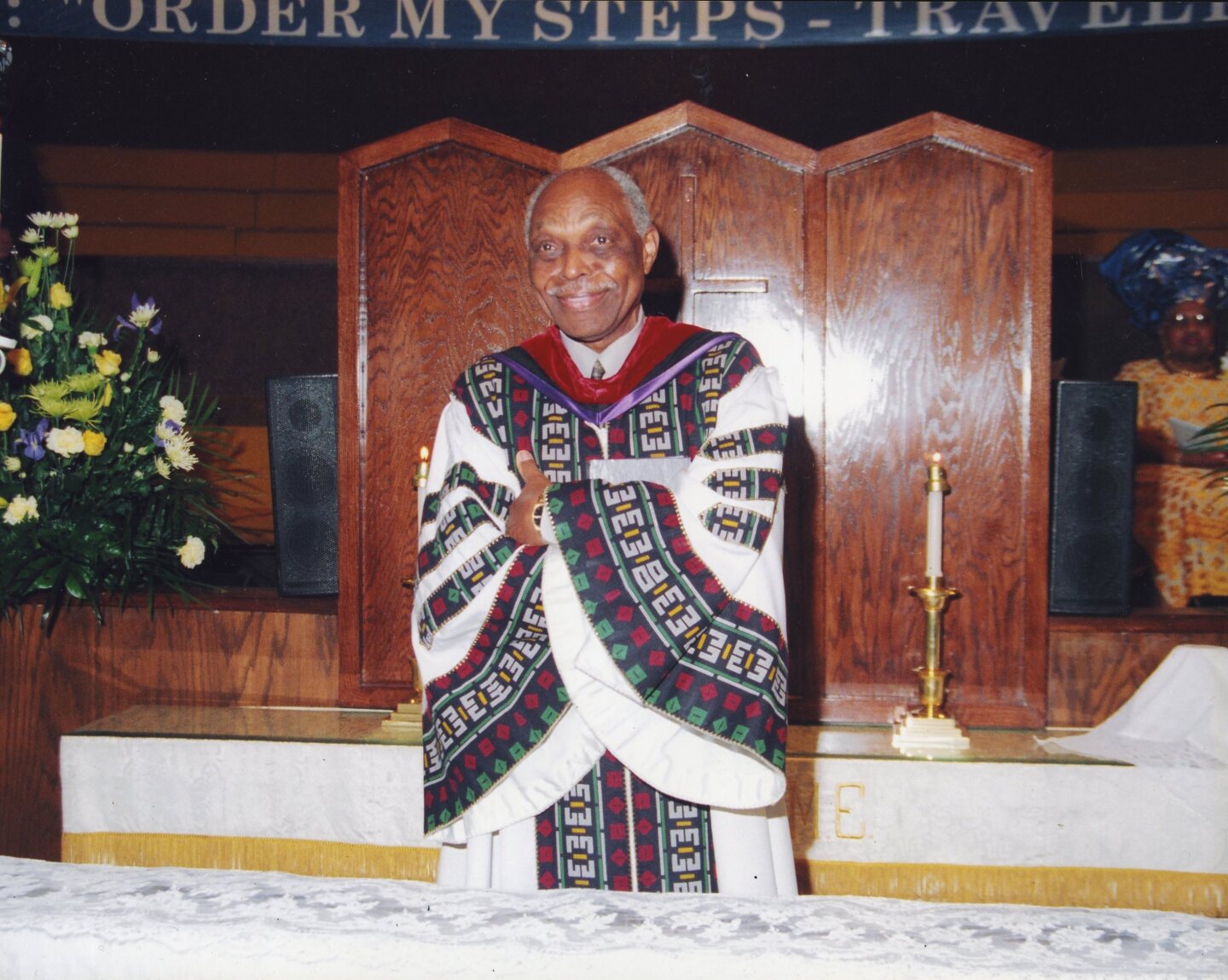 Rev. Cecil “Chip” Murray crossing his arms. | Courtesy of Center for Religion and Civic Culture