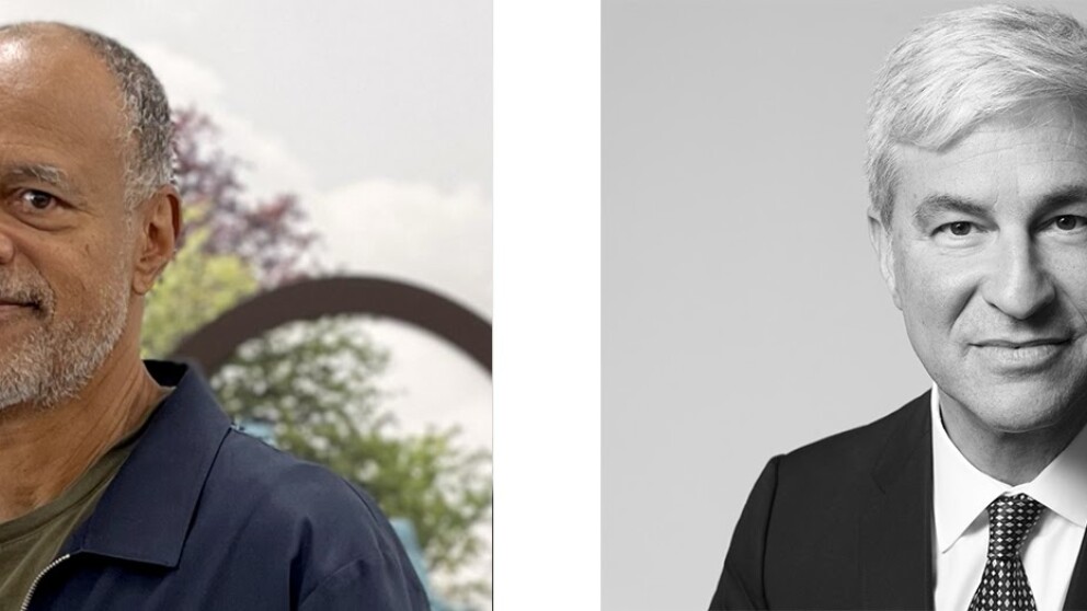 Todd Gray and Michael Govan