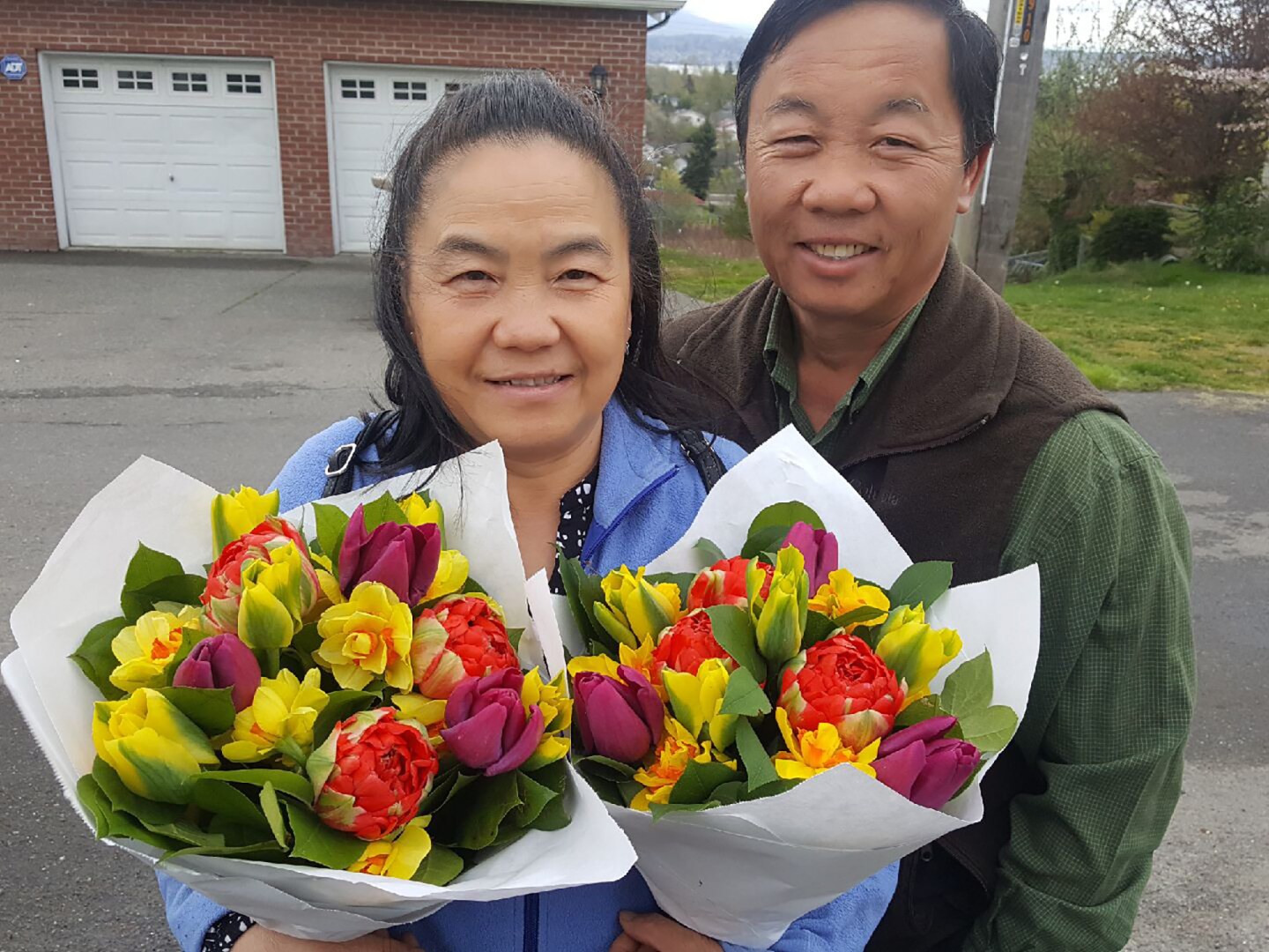 (L-R) Xai Cha and Kher Lia Thao, owners and operators of Xai C. Farm | Courtesy of Mary Thao