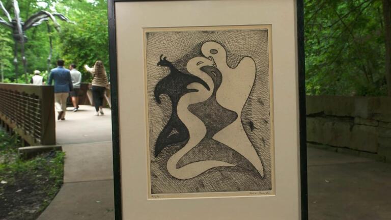 Appraisal: 1947 Max Ernst 'Dangerous Liaisons' Etching