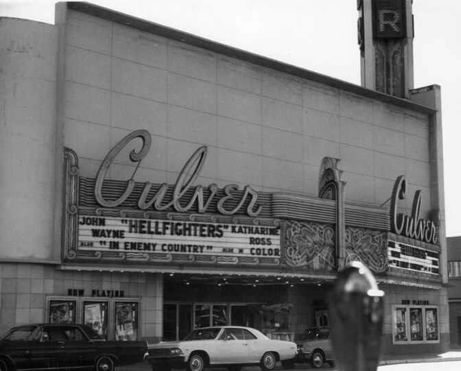 Culver Theatre, exterior | Los Angeles Public Library