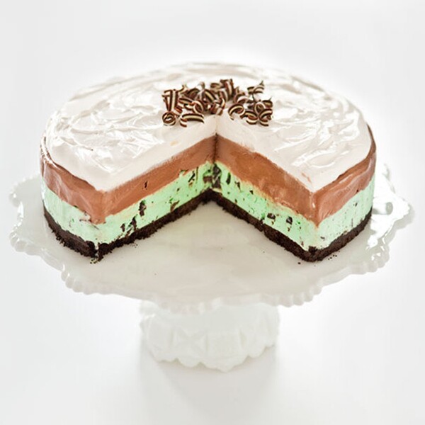 Grasshopper Ice Cream Cake