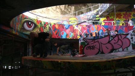 Graffiti art gives abandoned Miami stadium a second life