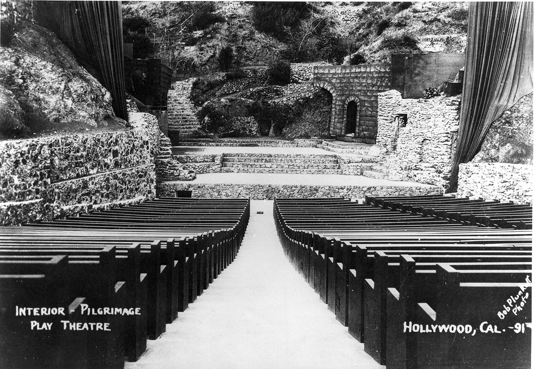Pilgrimage Play Amphitheater circa 1931 | Bob Plunkett