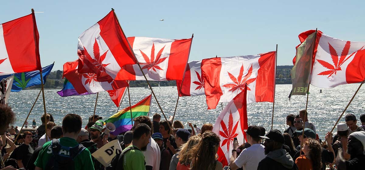 Global marijuana march in Vancouver
