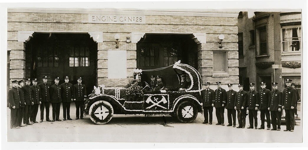 Los Angeles Fire Department photographs, 1912-1915, courtesy California Historical Society, PC19_05.