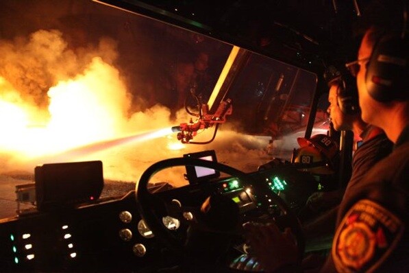 LAFD Photo by Harry Garvin