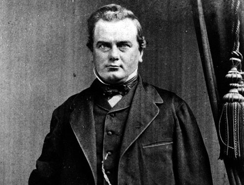 Portrait of Phineas Banning (1831-1885). Courtesy of the Security Pacific National Bank Collection, Los Angeles Public Library.