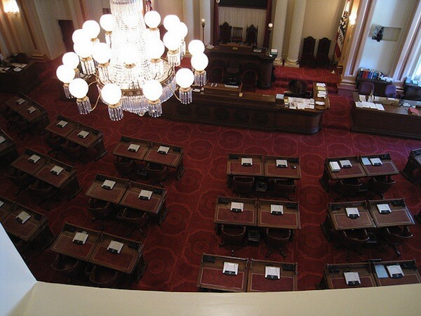 California Senate Chambers