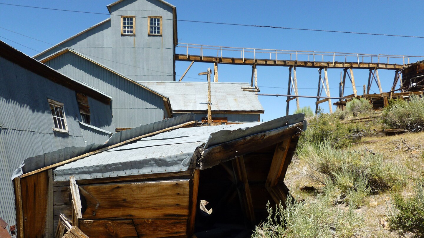 Outside the standard mill at Bodie | Sandi Hemmerlein
