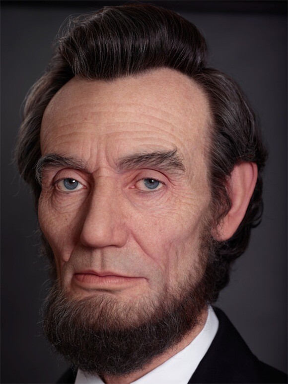 "Abraham Lincoln" by Kazuhiro Tsuji | Image from Corpo Gallery.