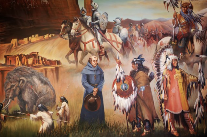 Southern California’s Autry Museum of the American West is working to recontextualize a large mural, featured in ARTBOUND Season 12. Courtesy of The Autry.