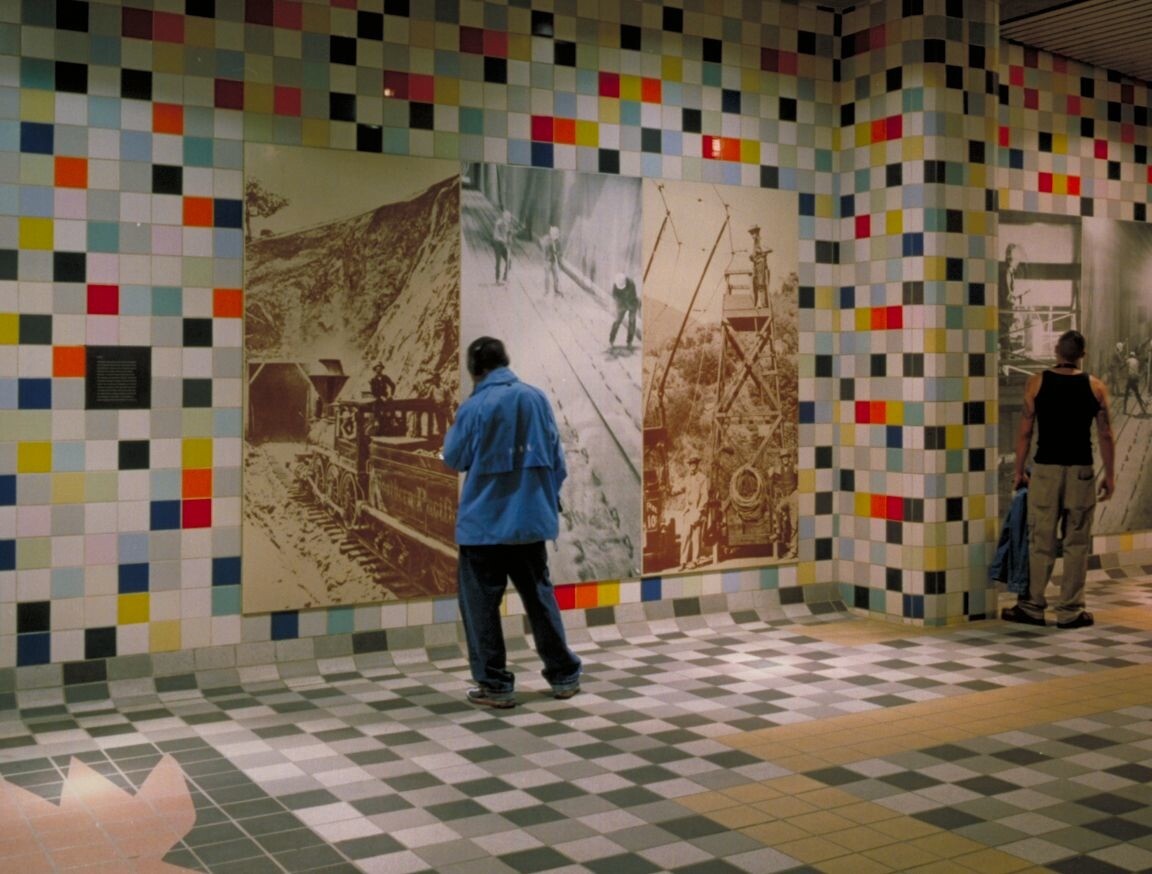 "Untitled" by May Sun at the Hollywood/Western Station