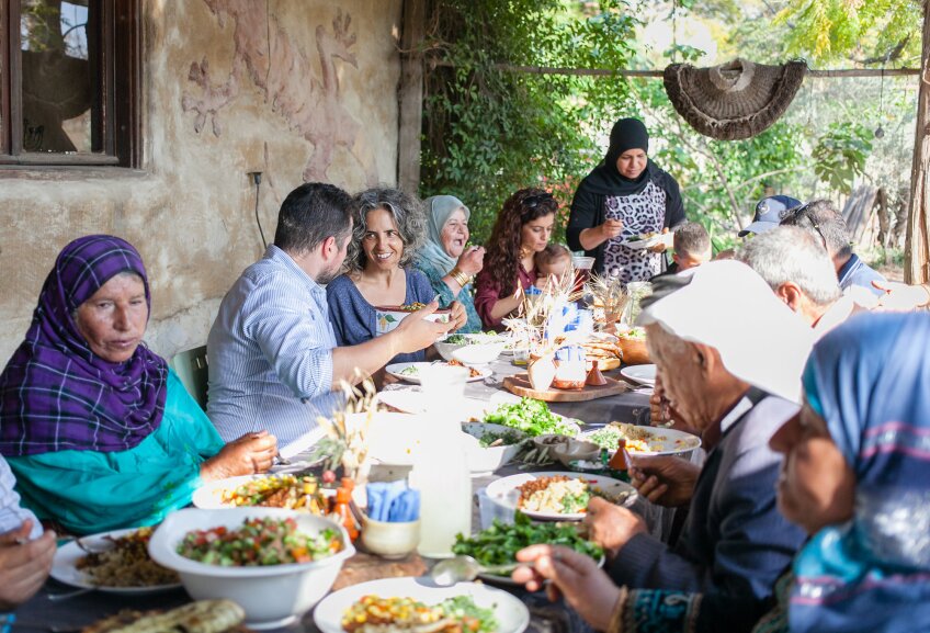 press image of kibbutz