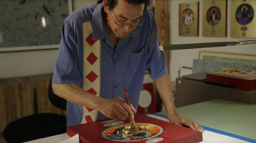 Artist Mark Steven Greenfield as featured in ARTBOUND season 15 “Black Art: A Brockman Gallery Legacy.” Photo courtesy of PBS SoCal.