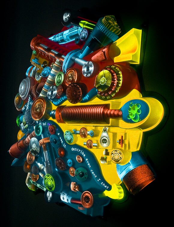 Extruded Video Engine, Large, 2007 | Courtesy of Peter Sarkisian