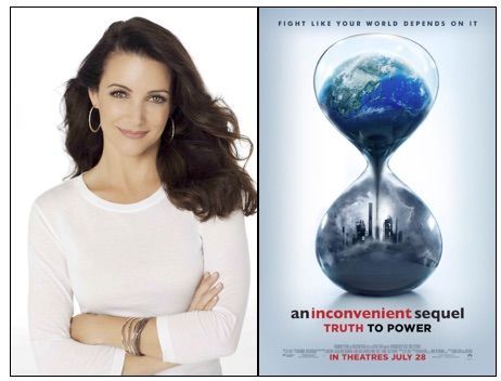 (r) Kristin Davis | Image courtesy of Russell James (l) An Inconvenient Sequel | Image courtesy of Paramount
