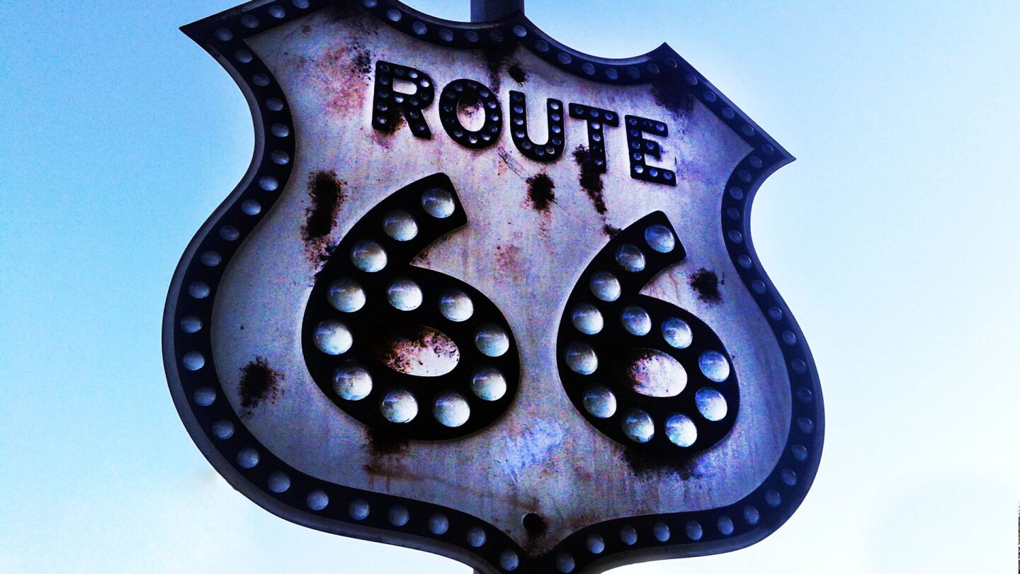 route 66 sign
