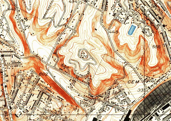 1928 topographic map