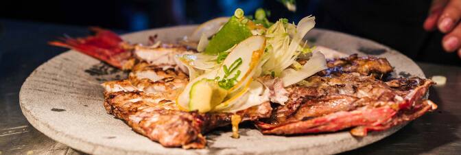 Seared fish ala Veracruzana from El Jardin | Jim Sullivan TMKs3