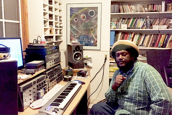 Kamasi Washington contemplates another work day. | Photo: Sean J. O'Connell.