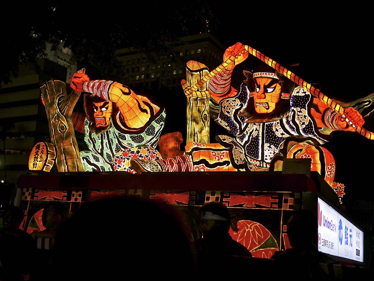 Nebuta float during Nisei week Festival | Christopher Lance/Flickr/Creative Commons (CC BY-NC-ND 2.0)
