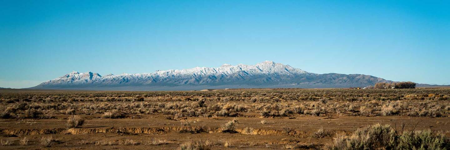 Basin and Range landscape.