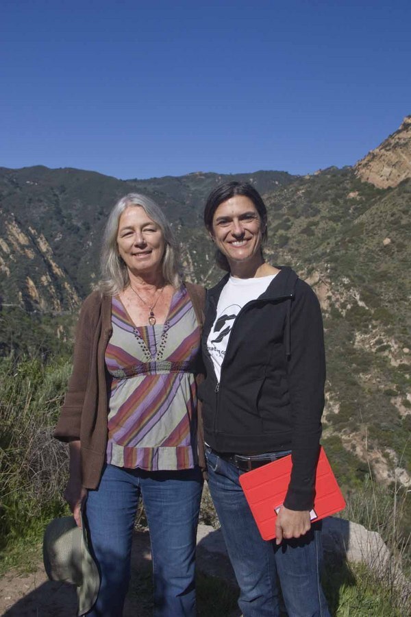 Suzanne Goode, Senior Resource Ecologist with CA State Parks, and Shelley Luce, Executive Director of Santa Monica Bay Restoration Commission | Photo by Carren Jao