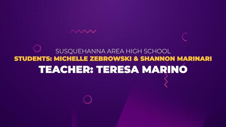 2021 Great Teachers Essay Contest Winners—Zebrowski/Marinari