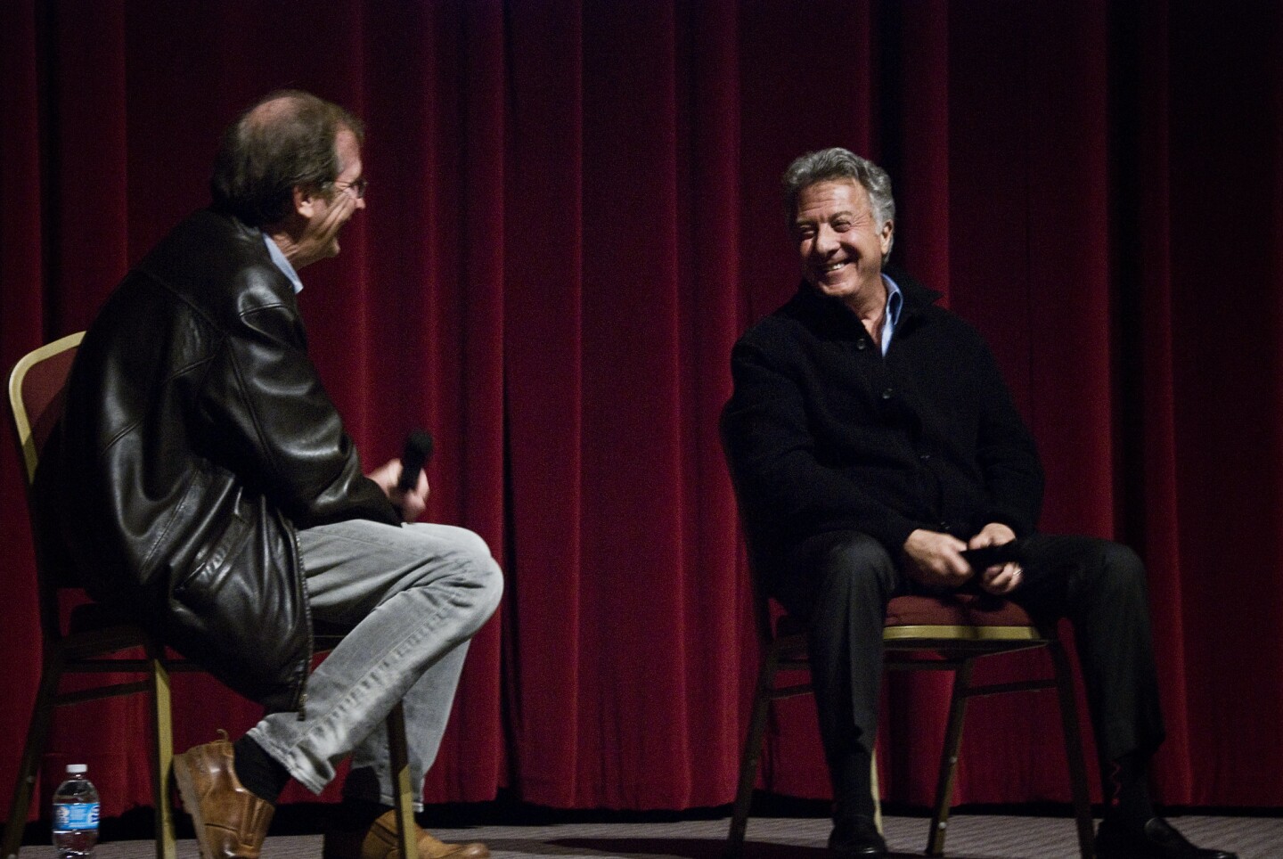 Dustin Hoffman answered audience questions at the December 11, 2012 KCET Cinema Series screening of "Quartet."