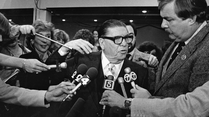 Activist Howard Jarvis featured in THE FIRST ANGRY MAN.