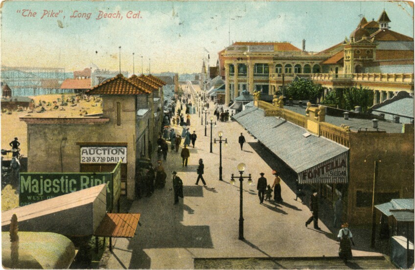 The Long Beach Pike, 1910
