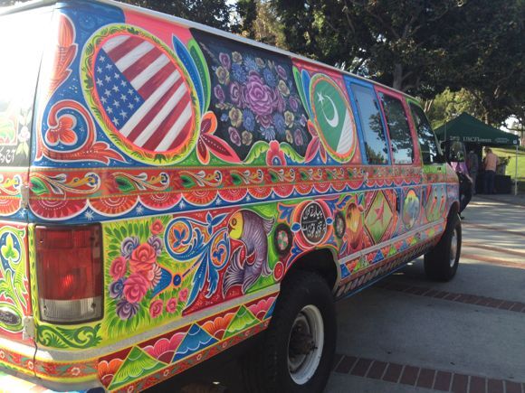Van art by Haider Ali | Photo: Liz Ohanesian