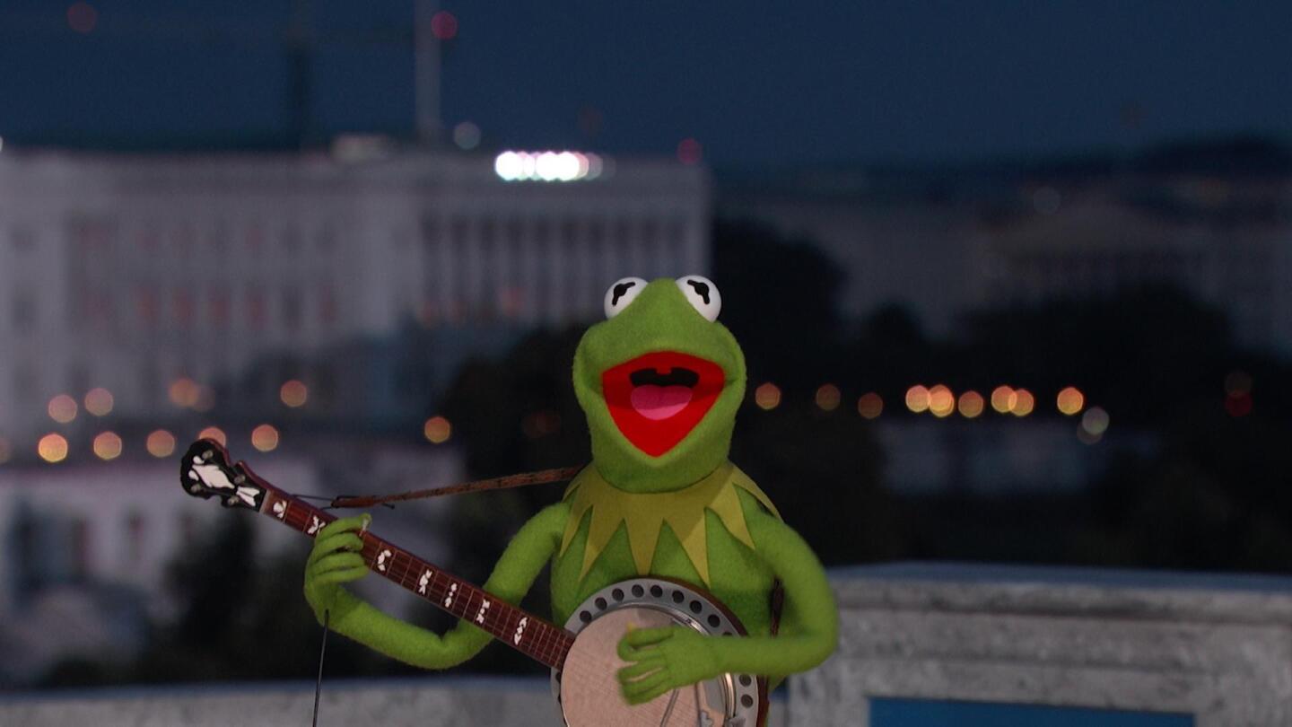 Kermit the Frog Performs "Rainbow Connection"