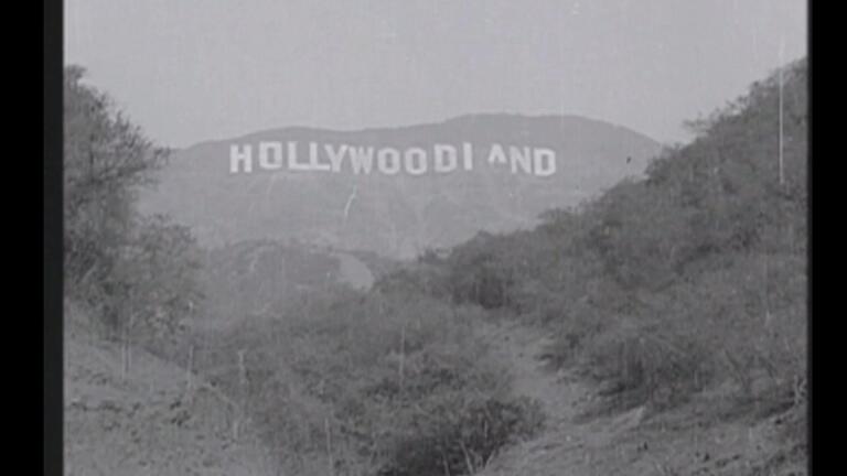 Web Extra: Hollywood Sign Construction