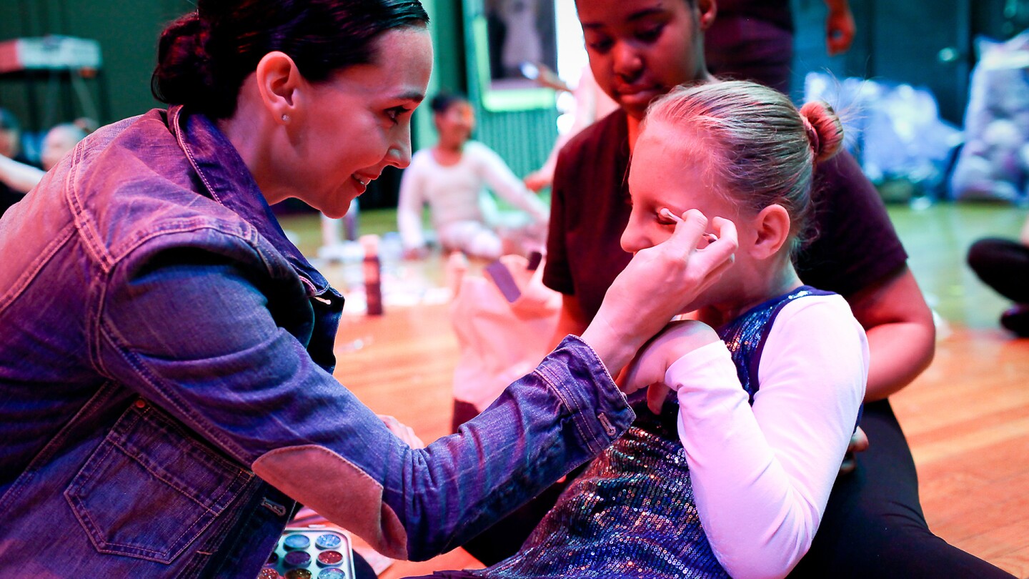 NYC Ballet Prima Ballerina Jenifer Ringer shares her makeup secrets with Caitlin McConnell. | "America ReFramed: Perfectly Normal for Me"
