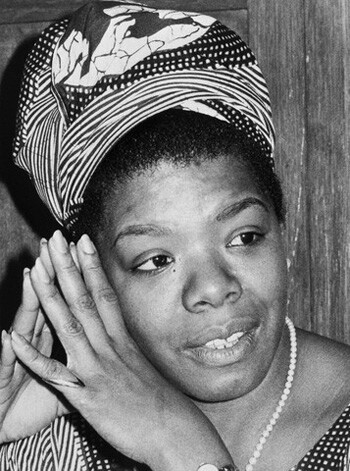 Dr. Maya Angelou in San Francisco at the time of the publication of I Know Why The Caged Bird Sings. 1970 | Photo: mayangelou.com