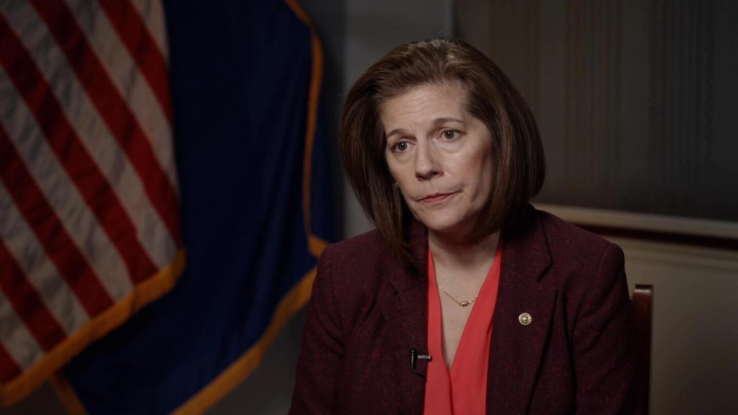 Nevada Senator Catherine Cortez Masto discussing Senator Harry Reid's legacy.