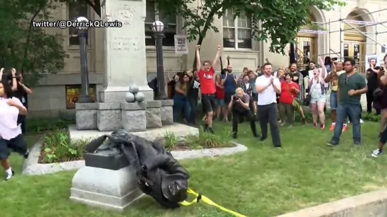 Durham, NC: Activists Topple Confederate Statue Amid Nationwide Protests Against White Supremacy