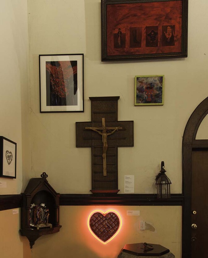 Artwork at the Church of the Epiphany | Courtesy of Ravi GuneWardena La Raza AB s9