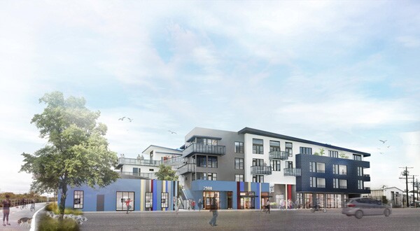 Rendering for the proposed 'Elysian Valley Creative Campus'
