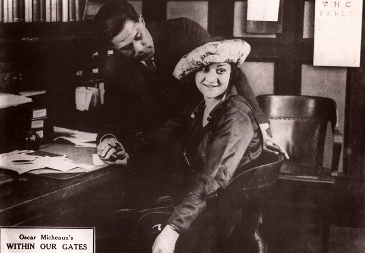 Evelyn Preer as Sylvia Landry in "Within Our Gates" (1920). USA. Directed by Oscar Micheaux | Library of Congress, Courtesy of the California African American Museum