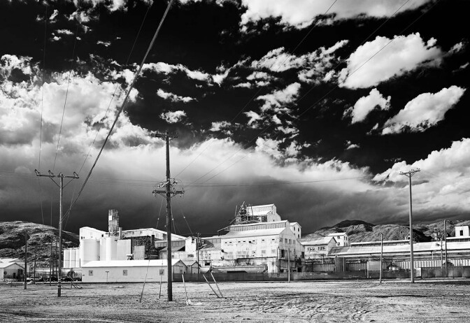 Searles Valley Minerals Plant - Infrared Exposure - Trona, CA - 2010 | Osceola Refetoff