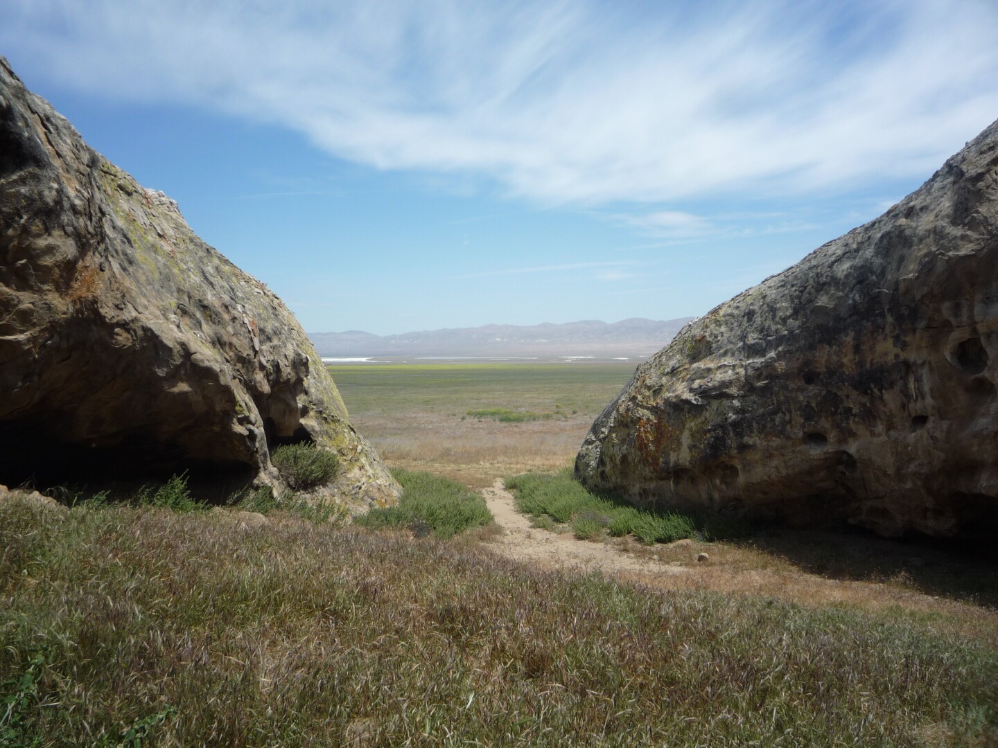 Painted Rock Hwy 58 Corrizo Plain