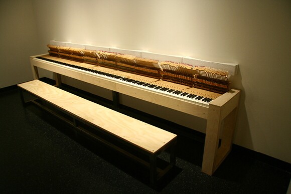 "Keys," by Patrick Faulk. On view at Grand Central Art Center now. | Photo: Courtesy of artist.