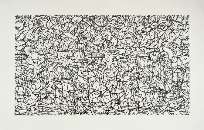 Untitled | Courtesy of Brent Sikkema / © Arturo Herrera El Pato PST:LA/LA
