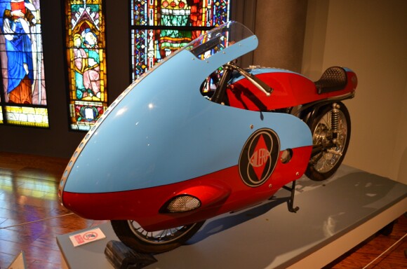 1953 Gilera Road Racer, Courtesy of Barry Weiss, Photo by Brendan A. Murray