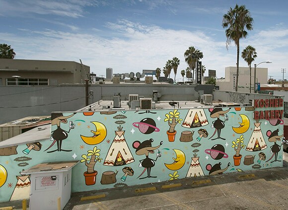 Dabs Myla mural | Courtesy of the Artists