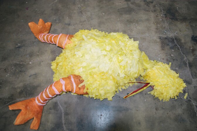 Justin Favela, Untitled (Big Bird). 2014. | Courtesy of the artist